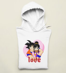 Love Is In Air: Amazing Printed (white) Hoodies For Singles