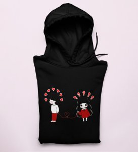 Deep Connection: (black) Hoodies For Singles
