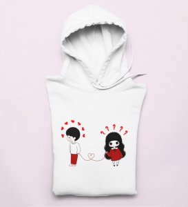 Deep Connection: (white) Hoodies For Singles