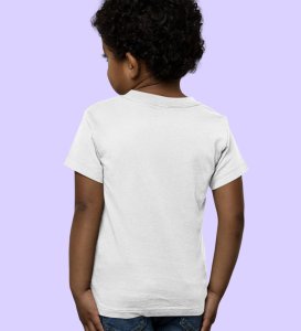 Kangaroo, Printed Cotton Tshirt (White) for Boys