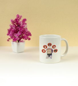 Itadori's Five Faces Sublimated  Coffee Mug 350ml