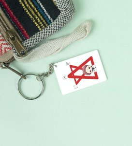 Spiritual Itadori Printed Key Chain ( PACK OF 2 )