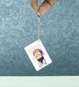 Pissed Itadori Sublimated Key Chain ( PACK OF 2 )