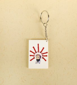Sublimated Printed Anime Key Chain ( PACK OF 2 )