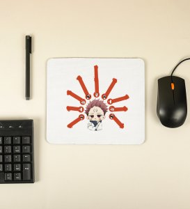 Nine Faced Anime Printed Mousepad