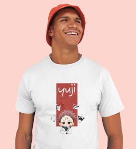 Notorious Itadori Cotton White Tshirt For Mens and Boys