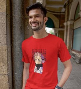 Yuji Itadori Printed Cotton Red Tshirt For Mens and Boys