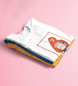 Printed Itadori Anime Cotton White Tshirt For Mens and Boys