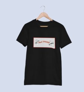 Anime Itadori Cotton Black Tshirt For Mens and Boys