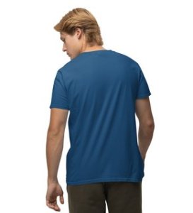 Itadori Two Faces, Printed Cotton Blue Tshirt For Mens and Boys