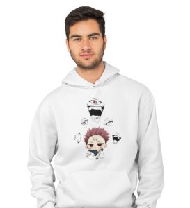 Sarcastic Itadori Cotton Printed Hoodies For Mens and Boys