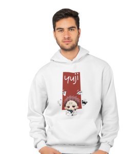 Notorious Itadori Cotton White Hoodies For Mens and Boys