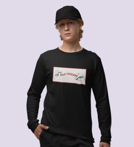 Itadori Two Faces, Printed Cotton Black Full Sleeves Tshirt For Mens and Boys
