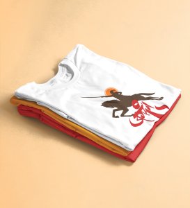 Jagdamba Cotton Printed Half Sleeve T-hirt