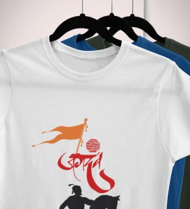 Jagdamba' Devotee Cotton Thirt for Men Regular Fit Printed T-hirt