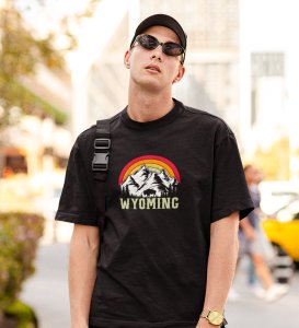 Wyming - Mountain Printed t-shirts - Clothes for travellers and riders -for mens - suitable for all kinds of Adventurous journey- best gifting item for friends and family.