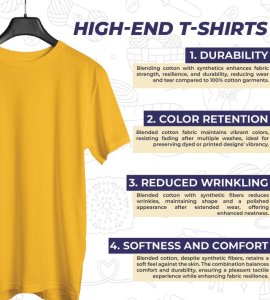 Why? The Regret Wings Yellow Round Neck Cotton Half Sleeved Men's T-Shirt with Printed Graphics