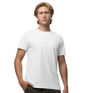 Colourful Cryptocosm Wings White Round Neck Cotton Half Sleeved Mens TShirt with Printed Graphics