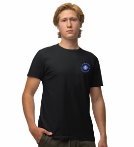 I Can Buy Anything Wings Black Round Neck Cotton Half Sleeved Men's T Shirt with Printed Graphics