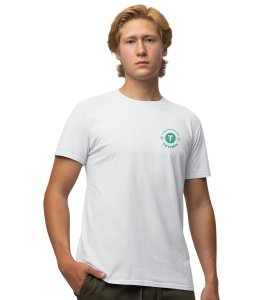 Don't Sell Me Wings White Round Neck Cotton Half Sleeved Men's T Shirt with Printed Graphics