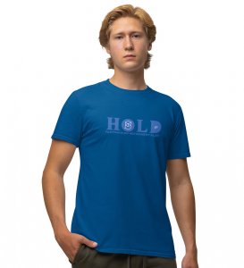 My Retirement Plan Wings Blue Round Neck Cotton Half Sleeved Men's T Shirt with Printed Graphics