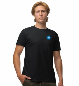 If You Know You Know Wings Black Round Neck Cotton Half Sleeved Men's T Shirt with Printed Graphics