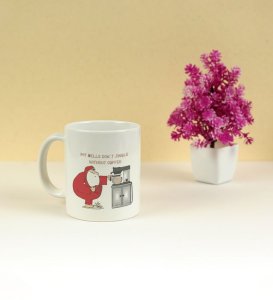 Santa Need a Coffee Printed Coofee Mug