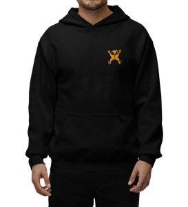 The Last Knight Black back printed hoodies for men