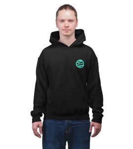 The Master of Shadows with Unmatched Intelligence Printed Black Cotton Hoodie For Men