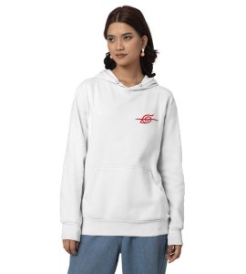 The Master of Genjutsu and the Burden of Truth Printed White Cotton Hoodie For Men
