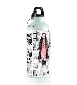 The Siblings Nezuko and Tanjiro Bond Manga Printed Sipper Bottles