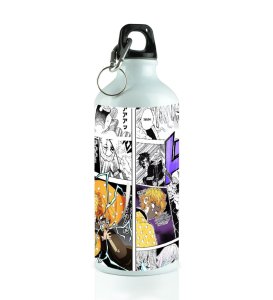 God Of Flash Zenitsu Aura Manga Printed Sipper Bottles