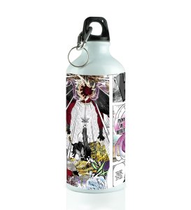Shinobu's Last Stand Against Upper Rank 2 Doma Manga Printed Sipper Bottles