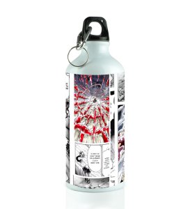 The Demon's King Muzan Monstrous Combat Form Manga Printed Sipper Bottles