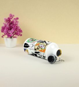 The Power of Wind Techniques in This Manga Printed Sipper Bottle