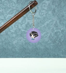 Ls Legendary Detective Skills Anime Printed Round Keychain Pack Of 2