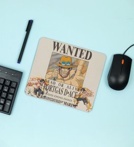 Hero of the Flames: Legendary Pirate Poster Printed Mousepad