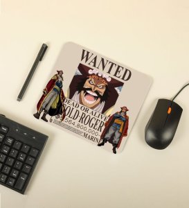 Ruler of the Ocean: Fearless Explorer Poster Printed Mousepad