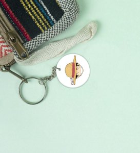 The Crown of the Pirate King Anime Printed Round Keychains Pack of 2