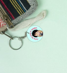 The Pirate King's Journey Begins Anime Printed Round Keychains Pack of 2