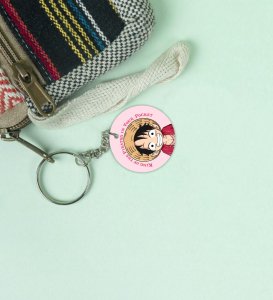 Little Captain of Freedom Anime Printed Round Keychains Pack of 2