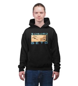 Keen Eye Master Strategist Cotton Black Hoodie for Men