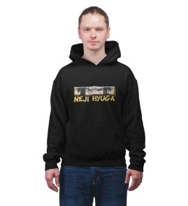 Protectors Eye Determined and Strong Cotton Black Hoodie for Men