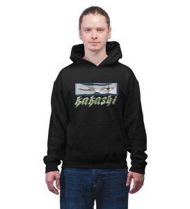 Watchful Eye Master Strategists Focus Cotton Black Hoodie for Men