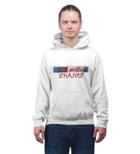 Adventurer Eye Determined and Bold Cotton White Hoodie for Men