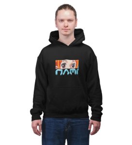 Resilient Pathfinder Eye Strength in the Journey Cotton Black Hoodie for Men