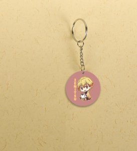 Shy Glow: Printed Round Anime Keychains Pack of 2