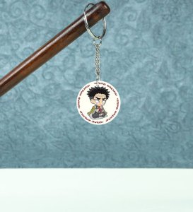 Tears of Stone: Printed Round Anime Keychains Pack of 2