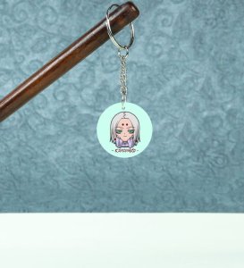 Blood and Bone: Printed Round Anime Keychains Pack of 2