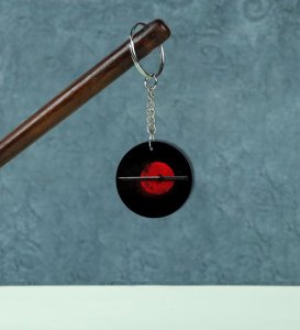 Blood Moon Sword Art Printed Round Keychain Pack of 2